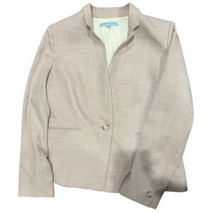 Antonio Melani Women's Light Pink‎ Birch Textured Blazer Jacket Size 10